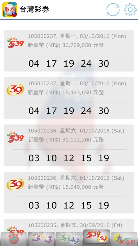 5/38 taiwan result today